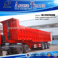 Tri-axle 40 cbm Hydraulic dump tipper trailer with new price in Liangshan (AOTONG BRAND)